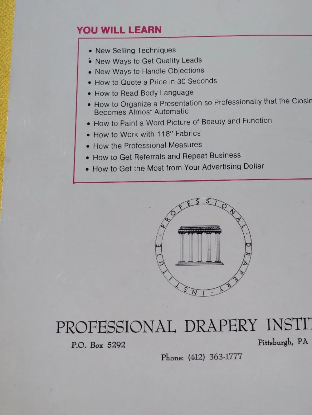 Set of 5 Books with a VHS Tape of Window Treatments